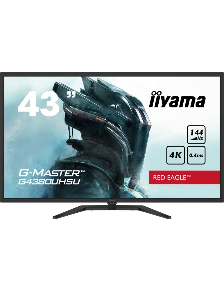 iiyama G-MASTER G4380UHSU-B1 monitoare LCD 108 cm (42.5") 3840 x 2160 Pixel 4K Ultra HD LED Negru