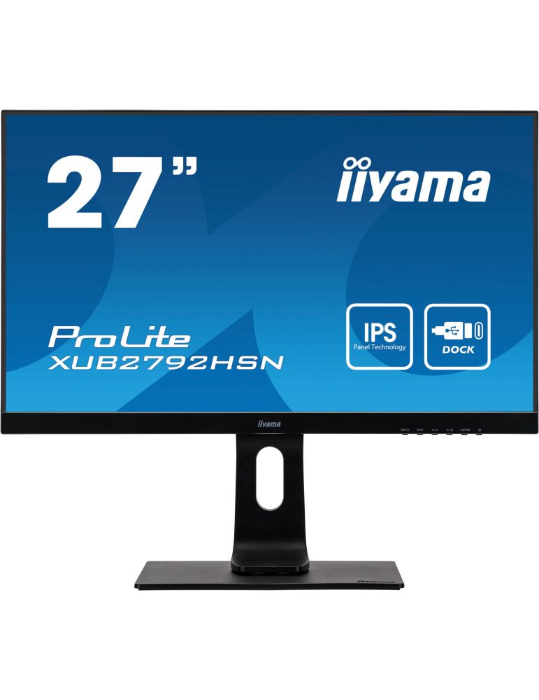 Monitor LED Iiyama ProLite XUB2792HSN-B1, 27inch, 1920x1080, 4ms GTG, Black