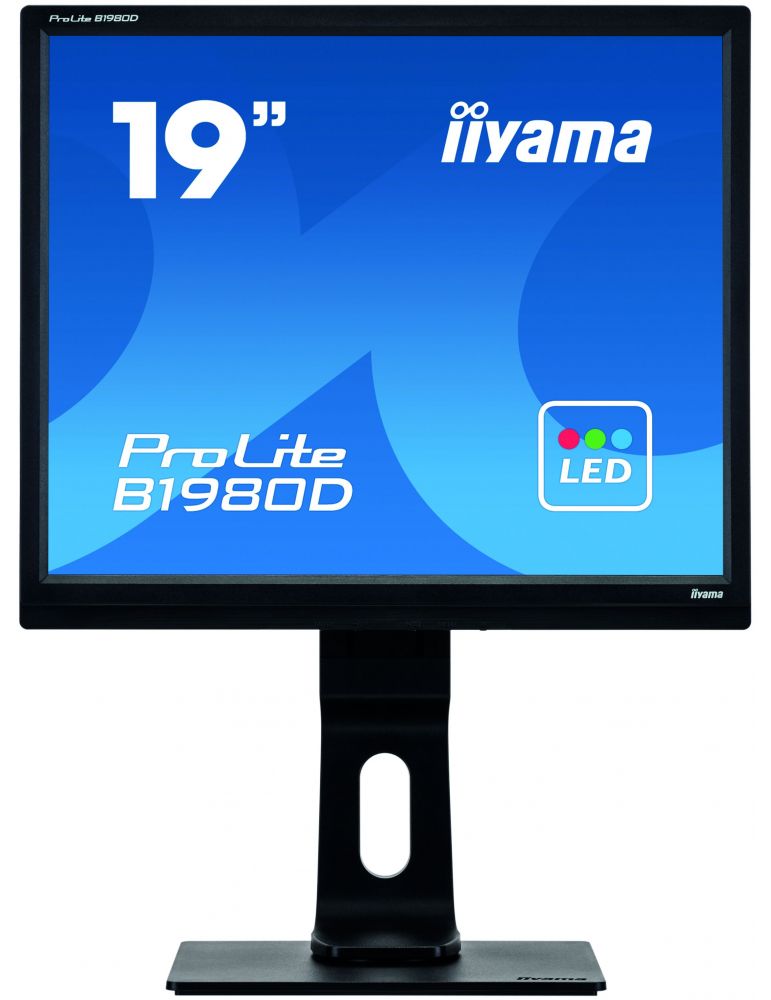iiyama ProLite B1980D-B1 monitoare LCD 48,3 cm (19") 1280 x 1024 Pixel SXGA LED Negru