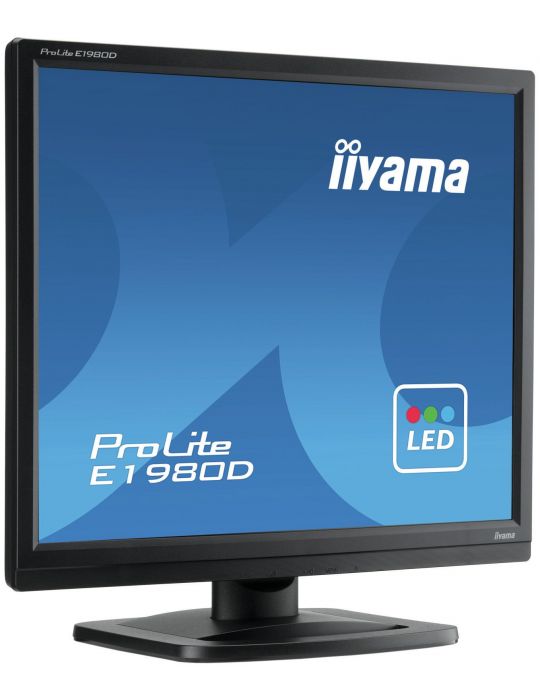 iiyama ProLite E1980D-B1 LED display 48,3 cm (19") 1280 x 1024 Pixel XGA Negru Iiyama - 3