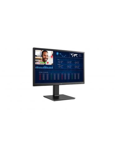 LG 24CN650N-6N Intel® Celeron® 60,5 cm (23.8") 1920 x 1080 Pixel 16 Giga Bites eMMC Terminal ușor all-in-one Wi-Fi 5 (802.11ac) 