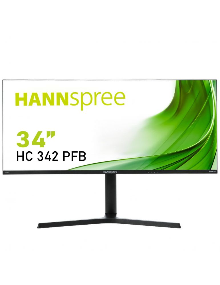 Hannspree HC 342 PFB 86,4 cm (34") 3440 x 1440 Pixel UltraWide Quad HD LED Negru