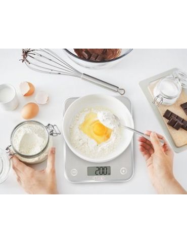 Tefal BC5004V2 cântare de bucătărie Argint Deptunghi Cântar electronic de bucătărie Tefal - 5