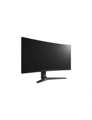 Monitoare lg 34 inch gaming ips uw-uxga (dci 2k+) (2560 x 1080) ultra wide curbat 300 cd/mp 1 ms hdmi x 2 displayport 34gl750-b.