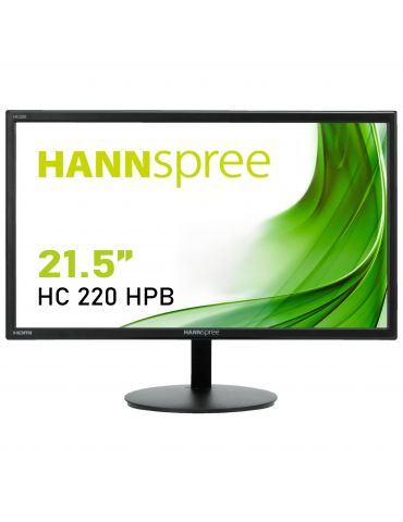 Hannspree HC 220 HPB 54,6 cm (21.5") 1920 x 1080 Pixel Full HD LED Negru Hannspree - 1 - Tik.ro