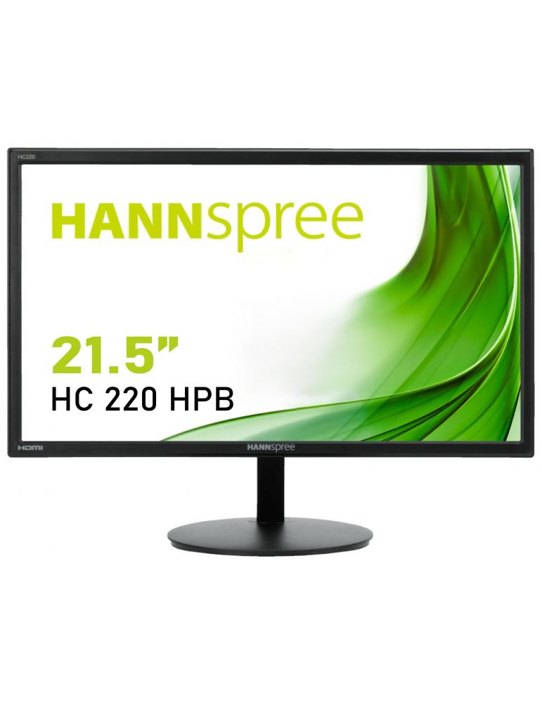 Hannspree HC 220 HPB 54,6 cm (21.5") 1920 x 1080 Pixel Full HD LED Negru