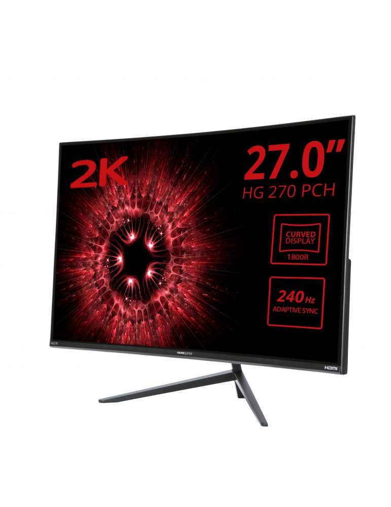 Hannspree HG 270 PCH 68,6 cm (27") 1920 x 1080 Pixel Full HD LED Negru