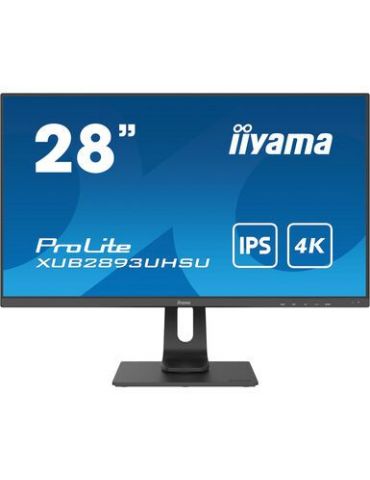 iiyama ProLite XUB2893UHSU-B1 monitoare LCD 71,1 cm (28") 3840 x 2160 Pixel 4K Ultra HD LED Negru Iiyama - 1 - Tik.ro