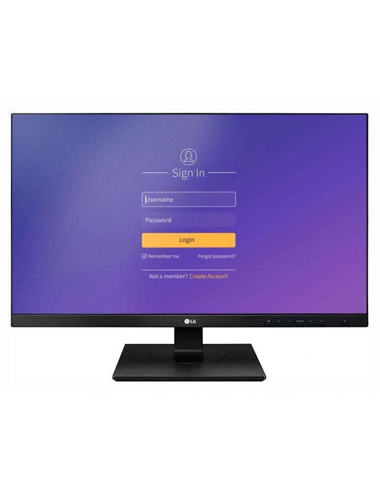Monitoare lg 23.8 inch multimedia ips full hd (1920 x 1080) wide 250 cd/mp 5 ms hdmi dvi displayport 24bk750y-b.aeu (include tv