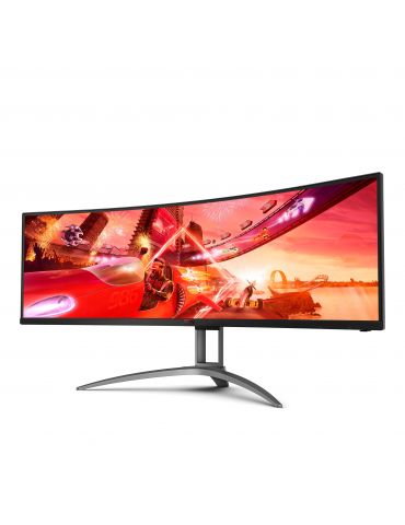 AOC AGON 3 AG493UCX monitoare LCD 124,5 cm (49") 5120 x 1440 Pixel LED Negru Aoc - 4