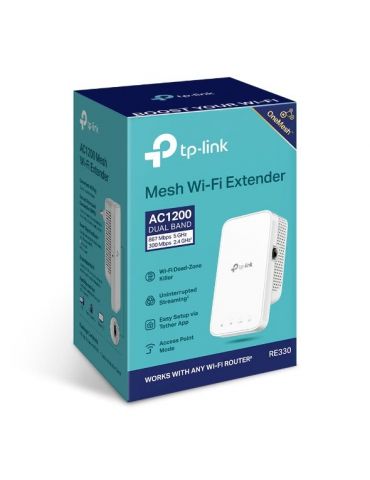 TP-Link RE335 Amplificator rețea 1167 Mbit/s Alb Tp-link - 8