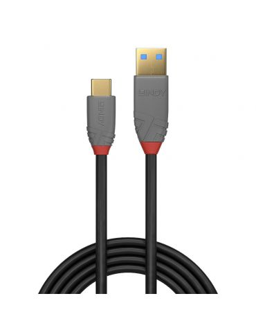 Lindy 36911 cabluri USB 1 m USB C USB A Negru, Gri Lindy - 2