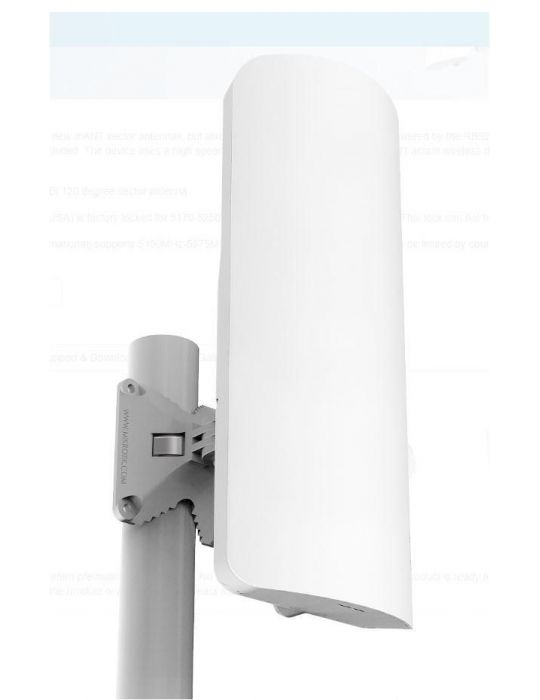 Mikrotik antena externa 15dbi 120 grade + router wireless integrat Mikrotik - 1