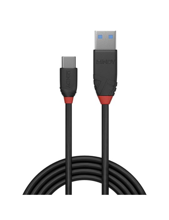 Lindy 36917 cabluri USB 1,5 m USB 3.2 Gen 1 (3.1 Gen 1) USB A USB C Negru Lindy - 2