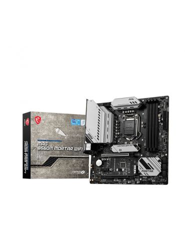 MSI MAG B560M MORTAR WIFI plăci de bază Intel B560 LGA 1200 micro-ATX Msi - 1