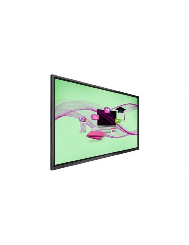 Philips Signage Solutions E-Line Panou informare digital de perete 165,1 cm (65") ADS Wi-Fi 350 cd/m² 4K Ultra HD Negru Ecran Ph - Tik.ro