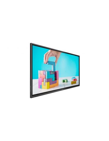 Philips Signage Solutions E-Line Panou informare digital de perete 165,1 cm (65") ADS 350 cd/m² 4K Ultra HD Negru Procesor Phili - Tik.ro