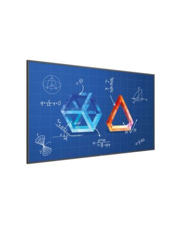 Philips Signage Solutions T-Line Panou informare digital de perete 165,1 cm (65") IPS Wi-Fi 420 cd/m² 4K Ultra HD Negru Ecran Ph - Tik.ro
