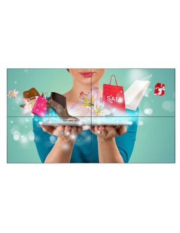 Philips Signage Solutions X-Line Videowa Panou informare digital de perete 139,7 cm (55") LED 500 cd/m² Full HD Negru Philips -  - Tik.ro