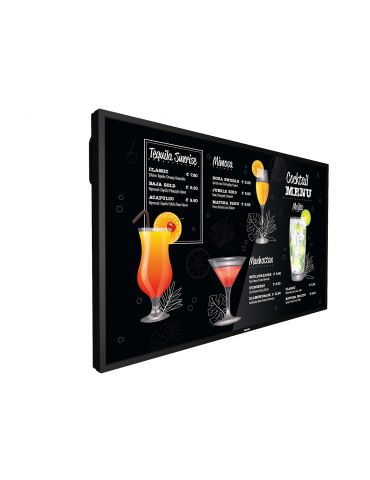 Philips Signage Solutions P-Line Panou informare digital de perete 139,7 cm (55") VA 750 cd/m² 4K Ultra HD Negru Philips - 1 - Tik.ro