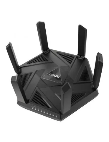 ASUS RT-AXE7800 router wireless Tri-band (2.4 GHz / 5 GHz / 6 GHz) Negru Asus - 1 - Tik.ro
