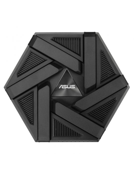 ASUS RT-AXE7800 router wireless Tri-band (2.4 GHz / 5 GHz / 6 GHz) Negru Asus - 7