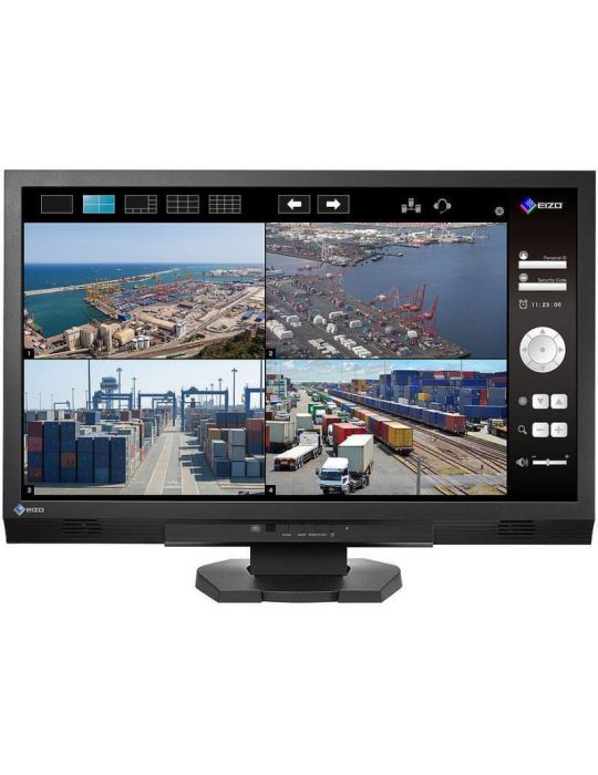 Eizo fdf2306w 2316:9 1920x1080 hdmi/dvi-d/dsub surveillance-monitor 24/7 fit  visibility optimizer(low-light correction defog au