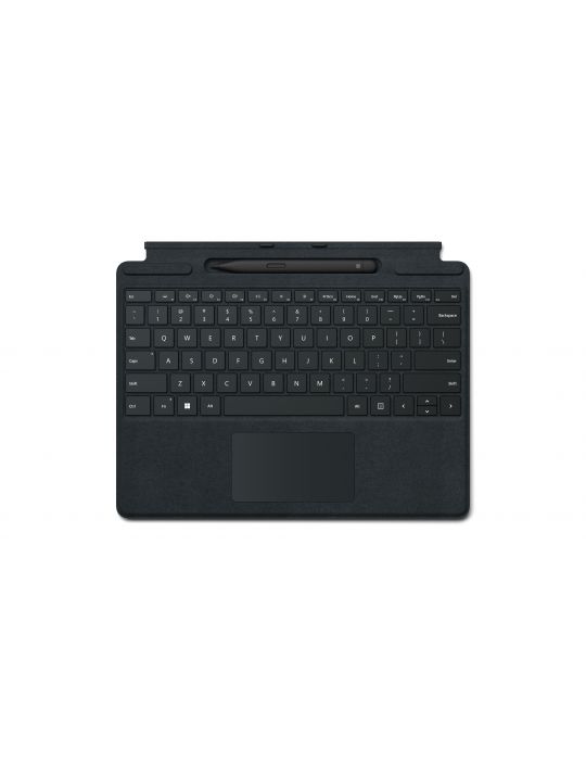 Microsoft Surface Pro Signature Keyboard with Slim Pen 2 Negru Microsoft Cover port QWERTY Englez Microsoft - 1