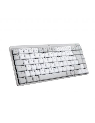 Logitech MX Mini Mechanical for Mac tastaturi Bluetooth QWERTY US Internațional Gri, Alb Logitech - 1 - Tik.ro