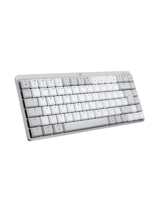 Logitech MX Mini Mechanical for Mac tastaturi Bluetooth QWERTY US Internațional Gri, Alb Logitech - 1