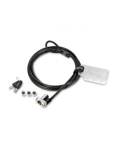 Kensington K62318WW cabluri cu sistem de blocare Carbon, Argint 1,8 m Kensington - 1 - Tik.ro