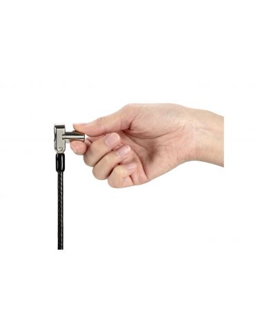 Kensington K62318WW cabluri cu sistem de blocare Carbon, Argint 1,8 m Kensington - 2