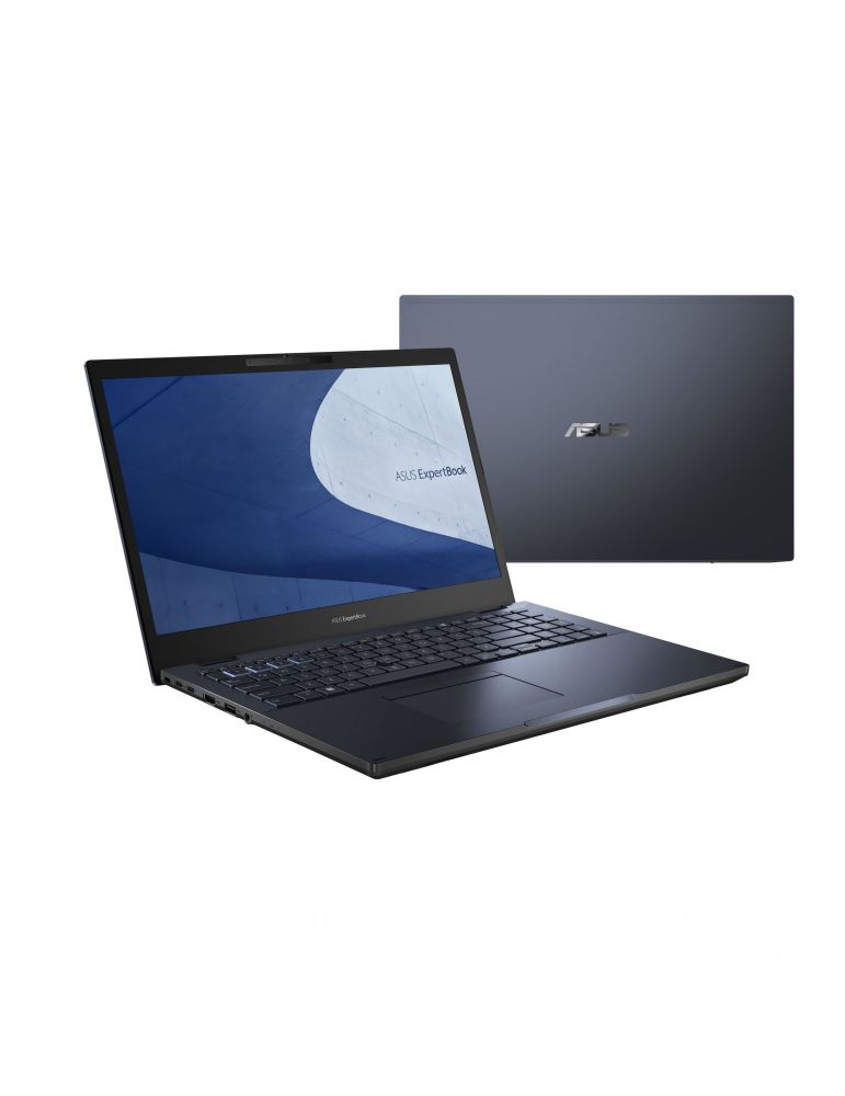 Laptop Asus ExpertBook B2 B2502CBA-KJ0460X, RAM 16GB, SSD 512GB, 15.6", i7-1260P, Intel Iris Xe Graphics, W11 Pro, Negru