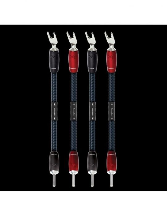 Jumper biwire audioquest thunderbird (ban-spade) cupru psc+ 4buc/set Audioquest - 1
