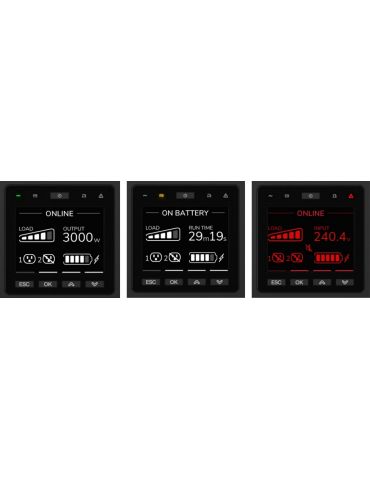 APC SRTG8KXLI surse neîntreruptibile de curent (UPS) Conversie dublă (online) 8 kVA 8000 W 3 ieșire(i) AC Apc - 4