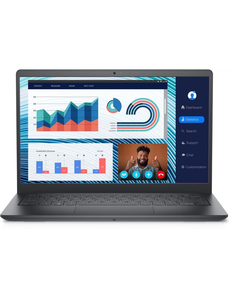 DELL Vostro 3420 i5-1135G7 Notebook 35,6 cm (14") Full HD Intel Core i5 16 Giga Bites DDR4-SDRAM 512 Giga Bites SSD Wi-Fi 5