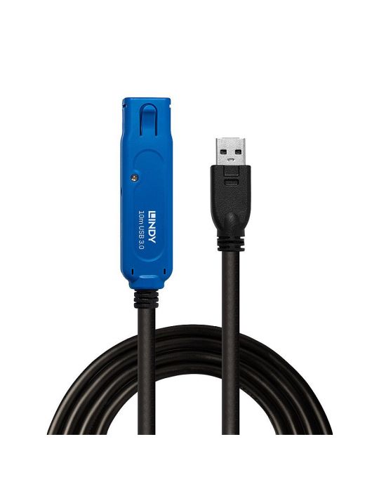 Lindy 43157 cabluri USB 10 m USB 3.2 Gen 1 (3.1 Gen 1) USB A Negru Lindy - 2