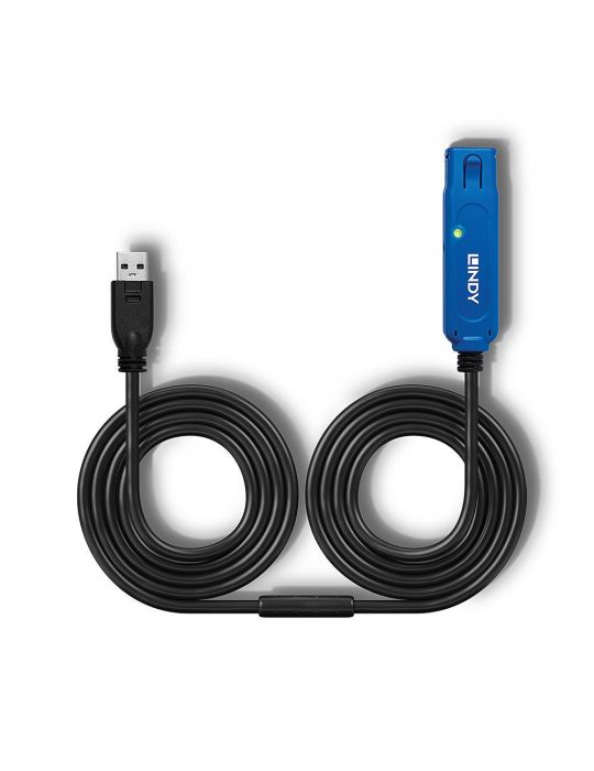 Lindy 43157 cabluri USB 10 m USB 3.2 Gen 1 (3.1 Gen 1) USB A Negru Lindy - 3