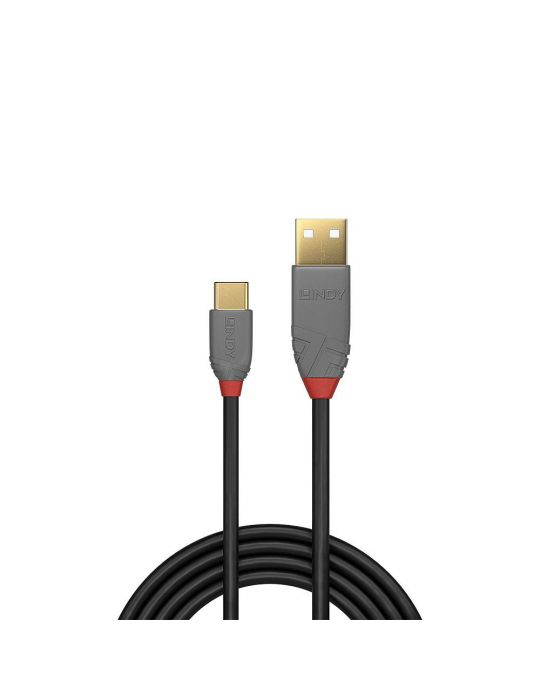 Lindy 36887 cabluri USB 2 m USB 2.0 USB A USB C Negru, Gri Lindy - 2