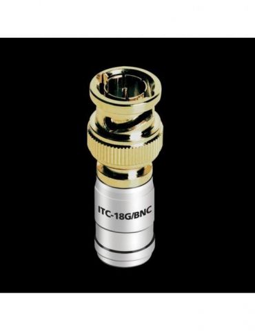 Mufa bnc pentru cablu coaxial audioquest itc-18g/bnc gold cod 68-011-53 Audioquest - 1 - Tik.ro