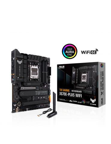 Placa de baza ASUS TUF GAMING X670E-PLUS WIFI, AMD X670, socket AM5, ATX Asus - 5