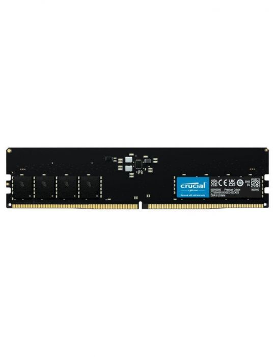 Crucial RAM - 16 GB - DDR5 4800 UDIMM CL40 - 50 pc. Tray Crucial - 1