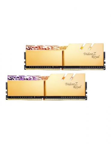 G.Skill Trident Z Royal Series - DDR4 - kit - 128 GB: 8 x 16 GB - DIMM 288-pin - 3600 MHz / PC4-28800 - unbuffered G.skill - 1