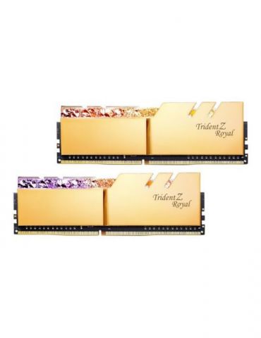 G.Skill Trident Z Royal Series - DDR4 - kit - 64 GB: 8 x 8 GB - DIMM 288-pin - 3600 MHz / PC4-28800 - unbuffered G.skill - 1 - Tik.ro