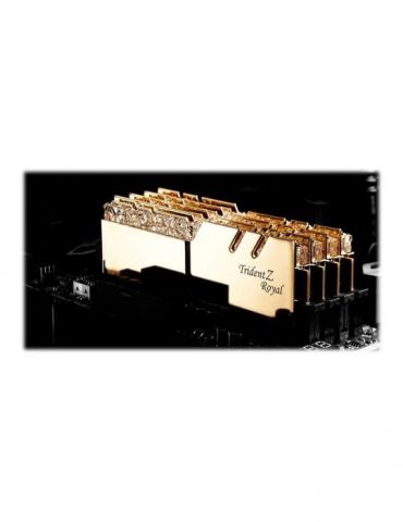 G.Skill Trident Z Royal Series - DDR4 - kit - 32 GB: 4 x 8 GB - DIMM 288-pin - 3600 MHz / PC4-28800 - unbuffered G.skill - 1