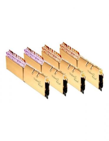 G.Skill Trident Z Royal Series - DDR4 - kit - 64 GB: 8 x 8 GB - DIMM 288-pin - 3600 MHz / PC4-28800 - unbuffered G.skill - 1