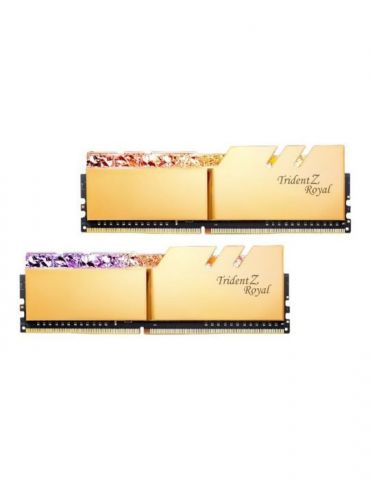 G.Skill Trident Z Royal Series - DDR4 - kit - 64 GB: 8 x 8 GB - DIMM 288-pin - 3600 MHz / PC4-28800 - unbuffered G.skill - 1