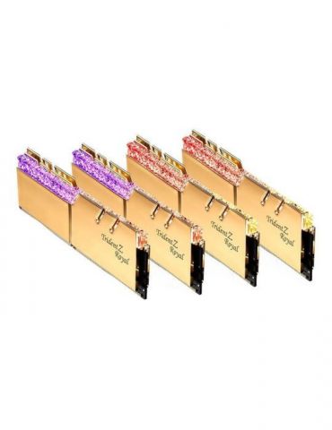 G.Skill Trident Z Royal Series - DDR4 - kit - 32 GB: 4 x 8 GB - DIMM 288-pin - 3600 MHz / PC4-28800 - unbuffered G.skill - 1 - Tik.ro