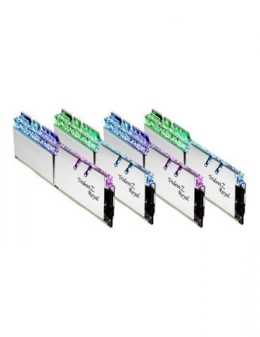 G.Skill Trident Z Royal Series - DDR4 - kit - 32 GB: 4 x 8 GB - DIMM 288-pin - 3600 MHz / PC4-28800 - unbuffered G.skill - 1
