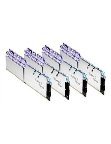 G.Skill Trident Z Royal Series - DDR4 - kit - 128 GB: 8 x 16 GB - DIMM 288-pin - 3200 MHz / PC4-25600 - unbuffered G.skill - 1 - Tik.ro